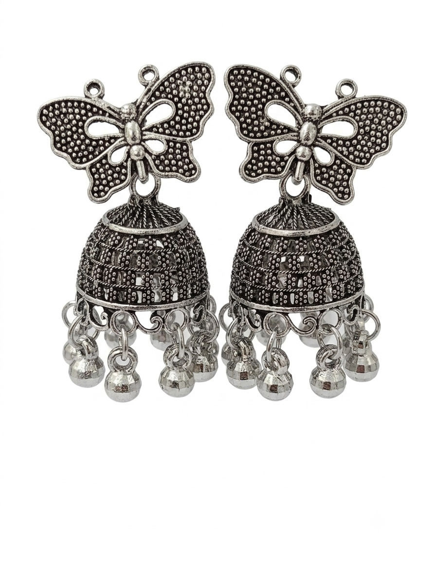 Elegant Handcrafted Earrings – Sparkle with Timeless Style - Image 4