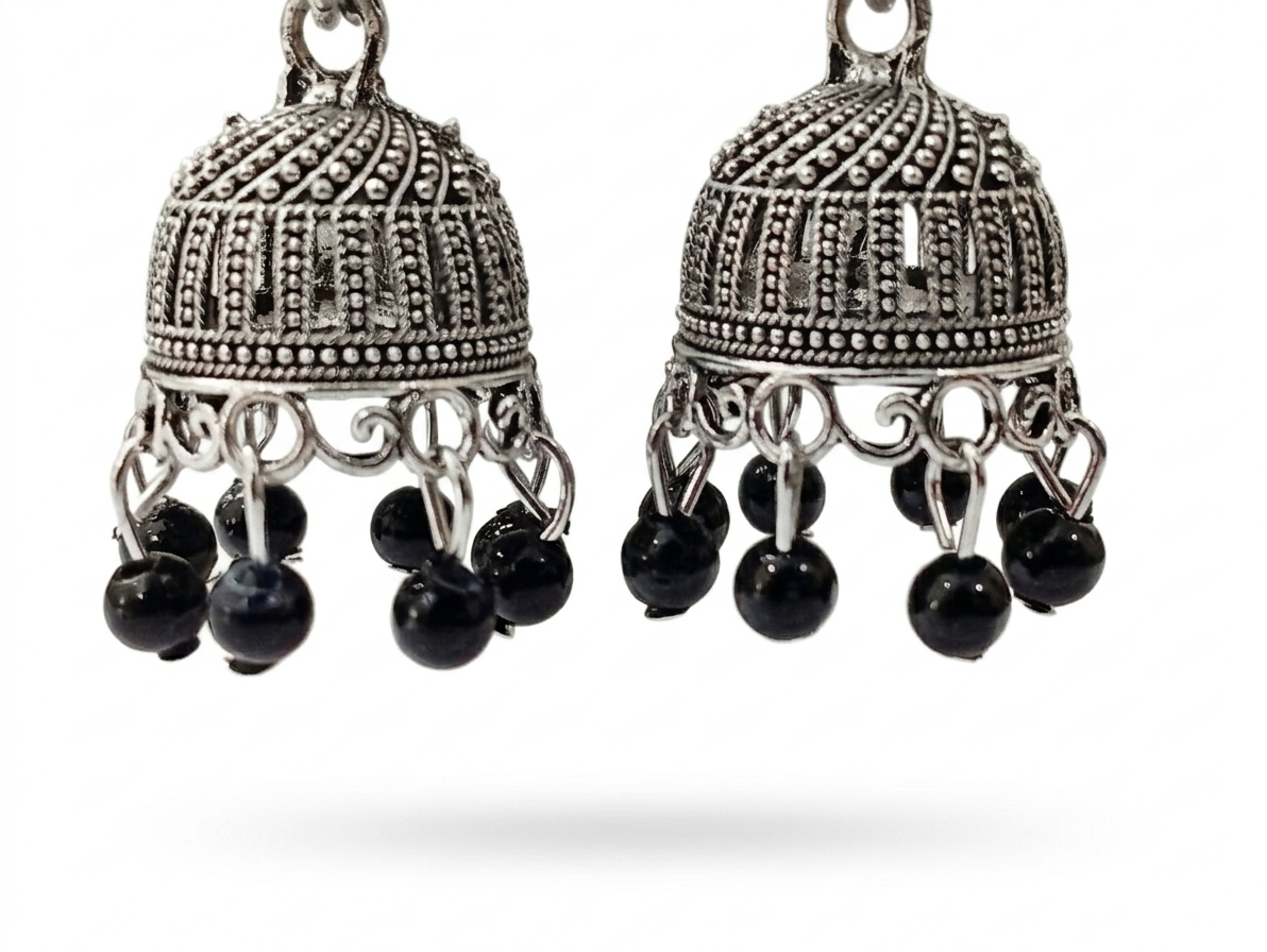 Elegant Handcrafted Earrings – Sparkle with Timeless Style - Image 3
