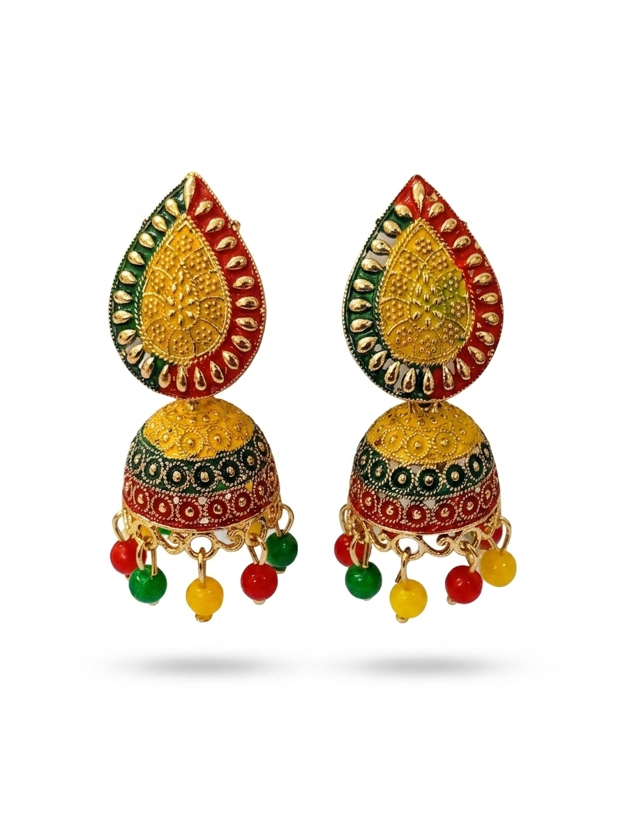 Elegant Handcrafted Earrings – Sparkle with Timeless Style - Image 4