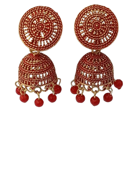 Elegant Handcrafted Earrings – Sparkle with Timeless Style - Image 3