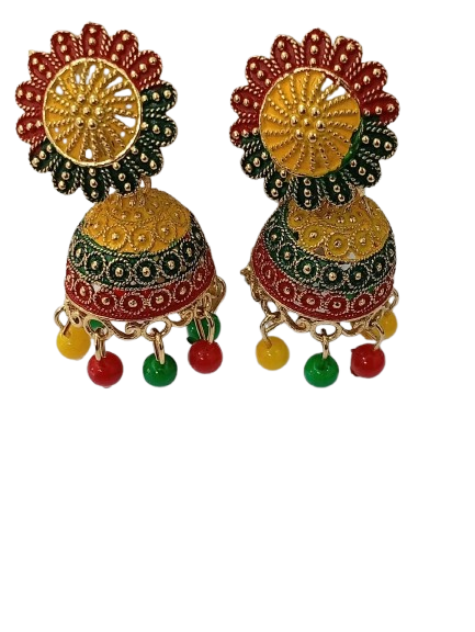 Elegant Handcrafted Earrings – Sparkle with Timeless Style - Image 5