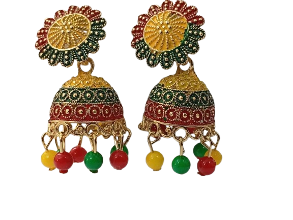 Elegant Handcrafted Earrings – Sparkle with Timeless Style - Image 7
