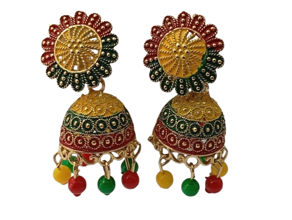 Elegant Handcrafted Earrings – Sparkle with Timeless Style - Image 6