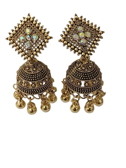 Elegant Handcrafted Earrings – Sparkle with Timeless Style - Image 3