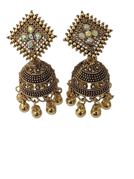 Elegant Handcrafted Earrings – Sparkle with Timeless Style - Image 5