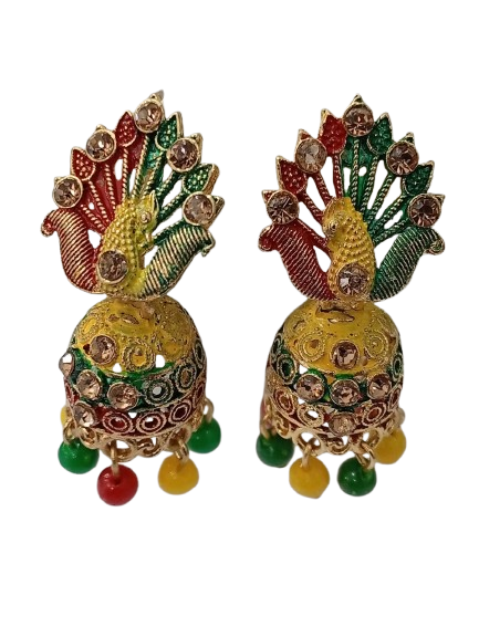 Elegant Handcrafted Earrings – Sparkle with Timeless Style - Image 5