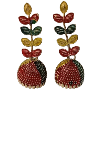 Elegant Handcrafted Earrings – Sparkle with Timeless Style - Image 3