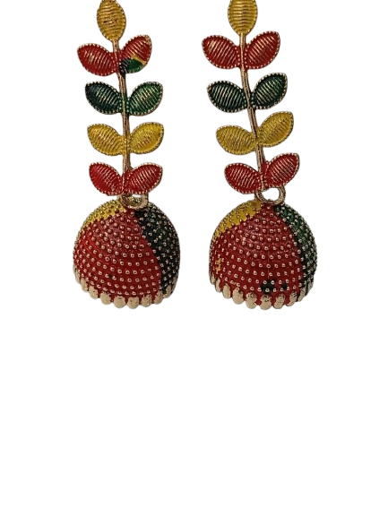 Elegant Handcrafted Earrings – Sparkle with Timeless Style - Image 4
