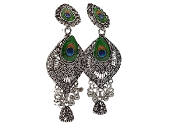 Elegant Handcrafted Earrings – Sparkle with Timeless Style - Image 5