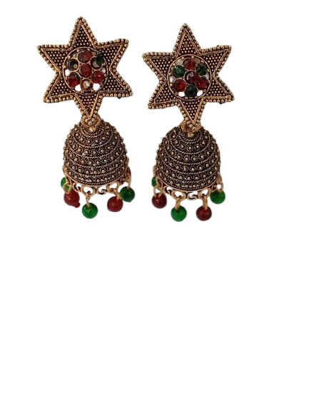 Elegant Handcrafted Earrings – Sparkle with Timeless Style - Image 4