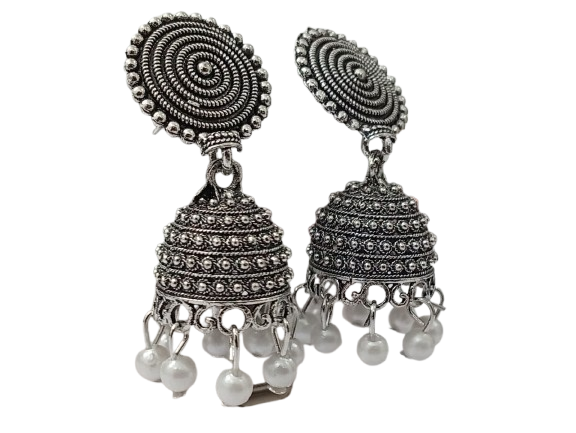 Elegant Handcrafted Earrings – Sparkle with Timeless Style - Image 4