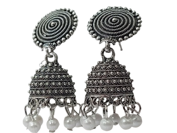 Elegant Handcrafted Earrings – Sparkle with Timeless Style - Image 5