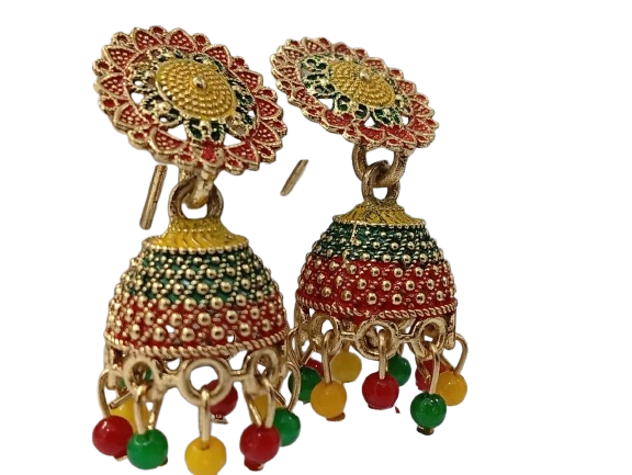 Elegant Handcrafted Earrings – Sparkle with Timeless Style - Image 4