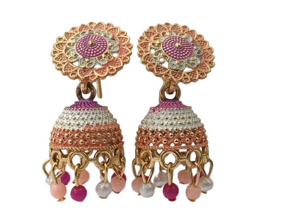 Elegant Handcrafted Earrings – Sparkle with Timeless Style - Image 4