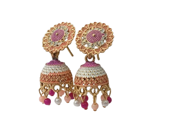 Elegant Handcrafted Earrings – Sparkle with Timeless Style - Image 5