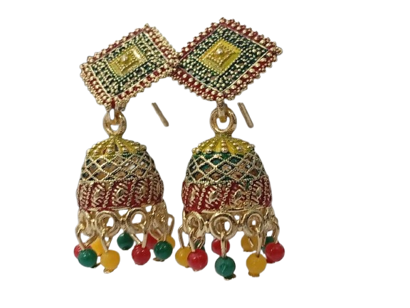 Elegant Handcrafted Earrings – Sparkle with Timeless Style - Image 5