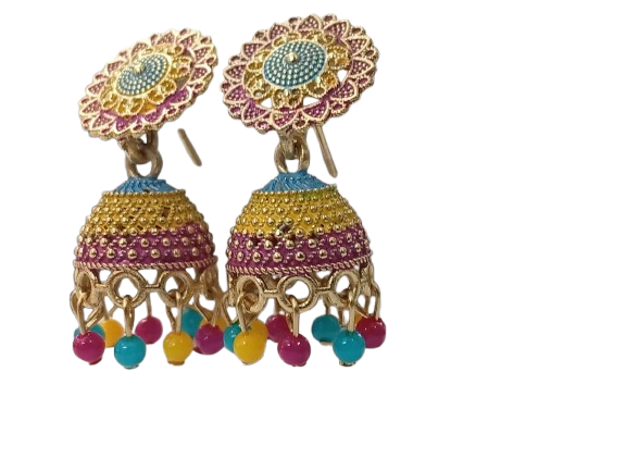 Elegant Handcrafted Earrings – Sparkle with Timeless Style - Image 4