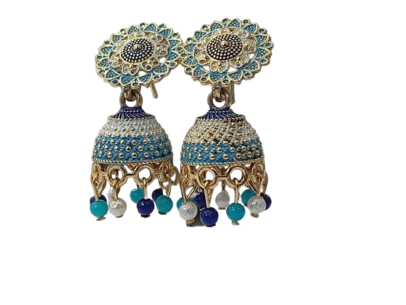 Elegant Handcrafted Earrings – Sparkle with Timeless Style - Image 5