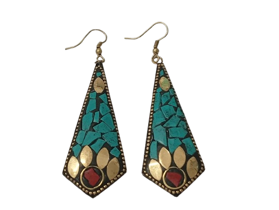 Elegant Handcrafted Earrings – Sparkle with Timeless Style - Image 3