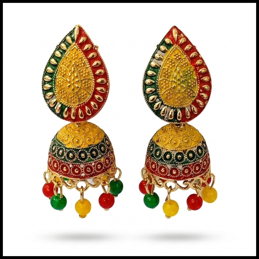 Elegant Handcrafted Earrings – Sparkle with Timeless Style