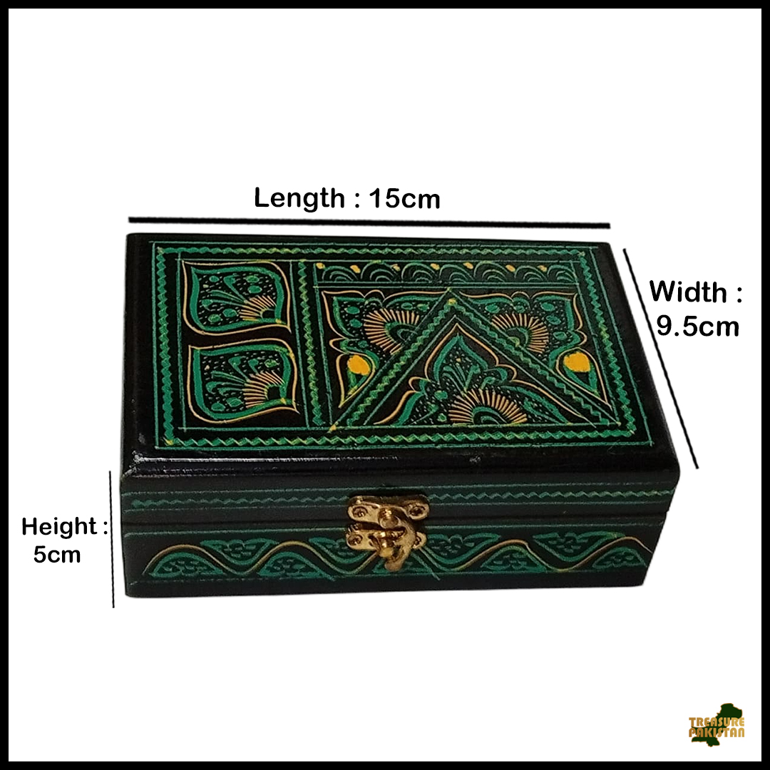 Naqsheen Jewellery Box Size (L-15cm, W-9.5cm, H-5cm)