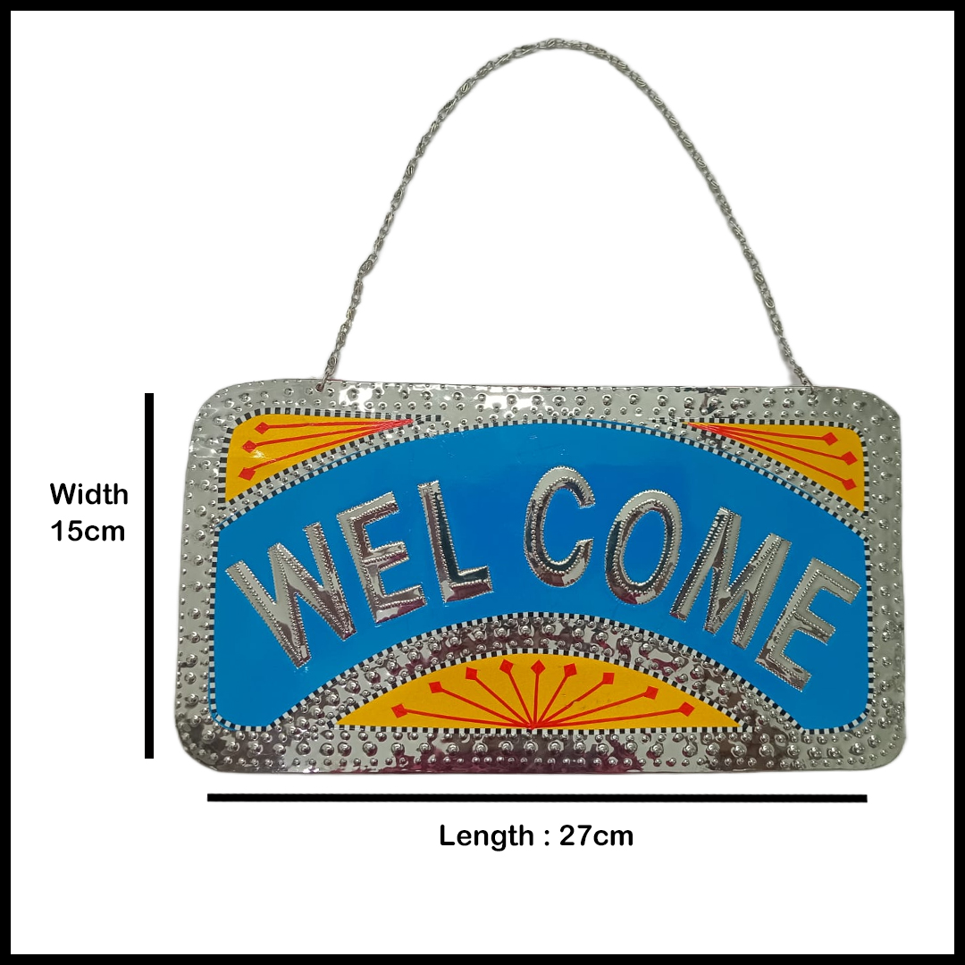 Chamakpatti Welcome Plate (L-27cm, W-15cm) - Image 3