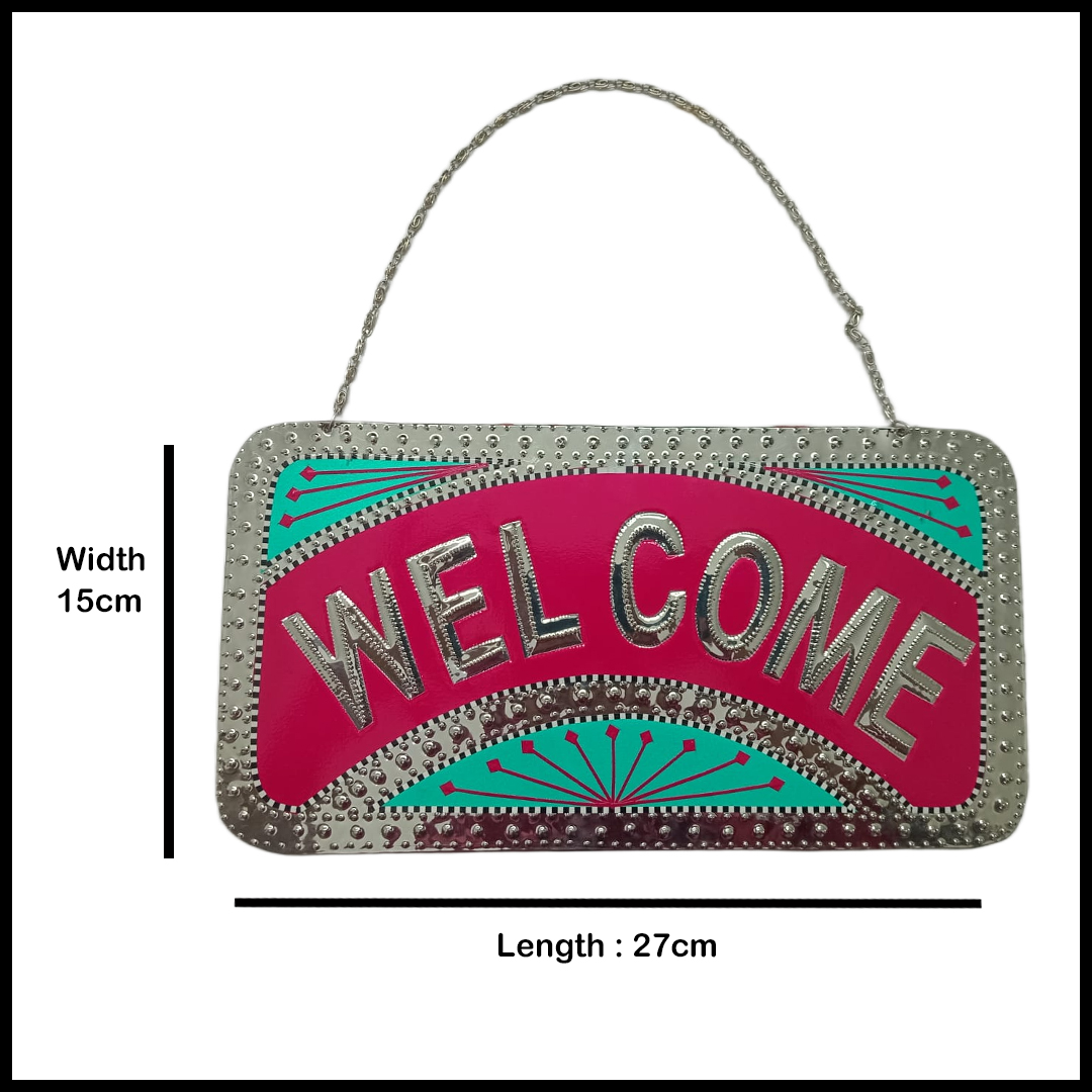 Chamakpatti Welcome Plate (L-27cm, W-15cm) - Image 3