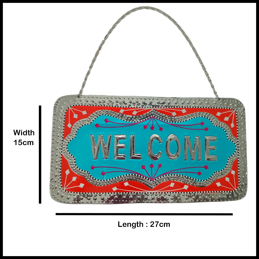 Chamakpatti Welcome Plate (L-27cm, W-15cm) - Image 3