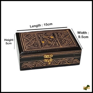 Naqsheen Jewellery Box Size (L-15cm, W-9.5cm, H-5cm)