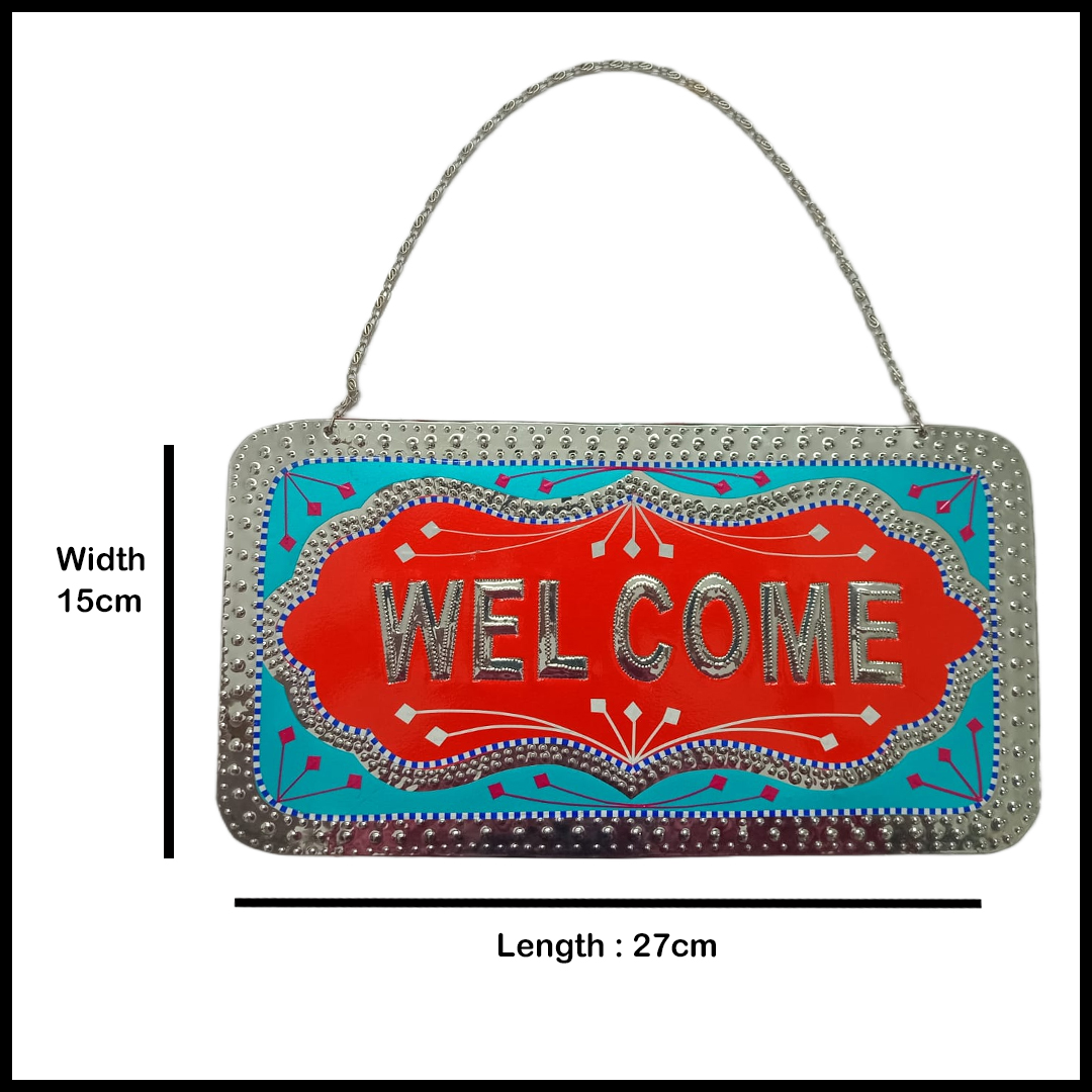 Chamakpatti Welcome Plate (L-27cm, W-15cm) - Image 3