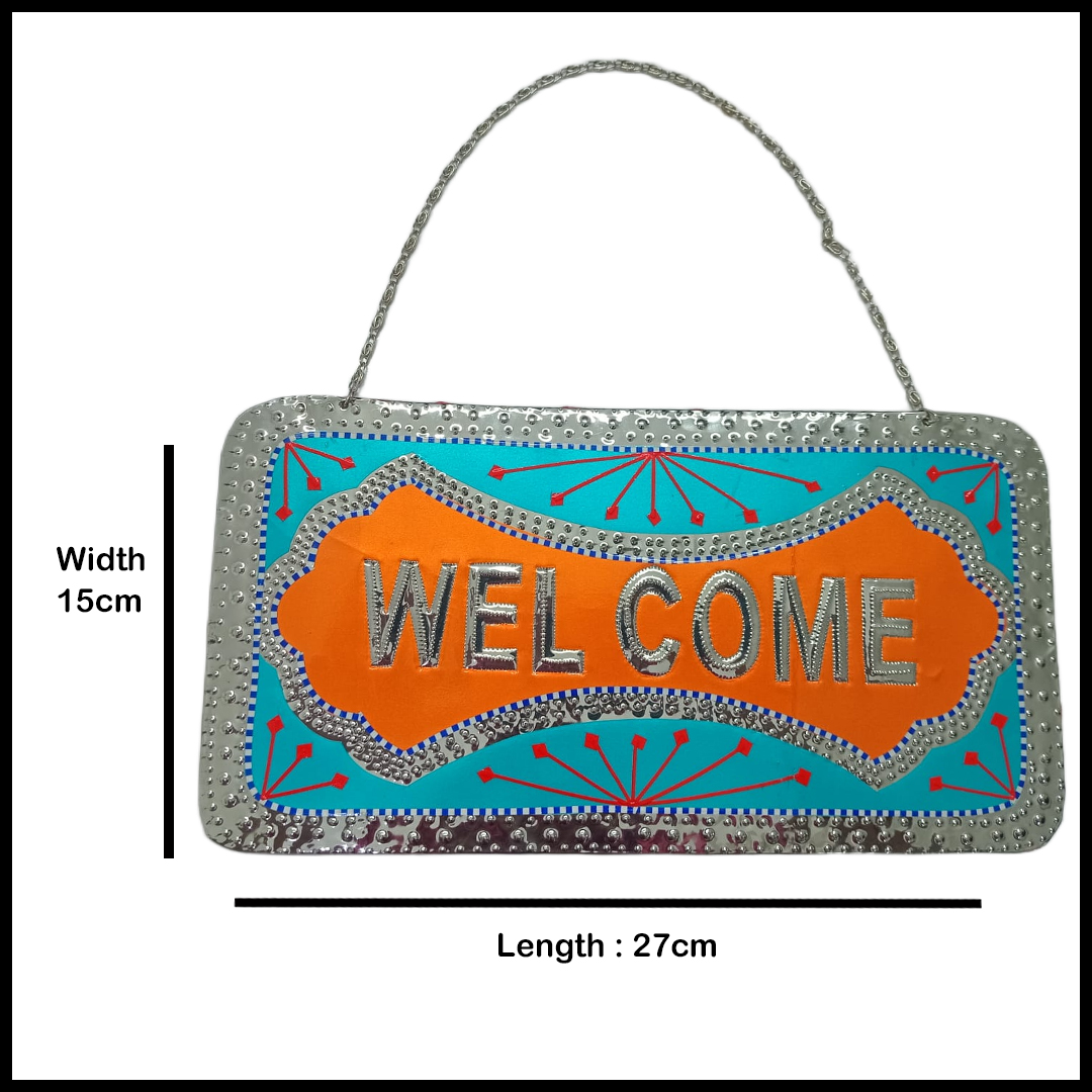Chamakpatti Welcome Plate (L-27cm, W-15cm) - Image 3