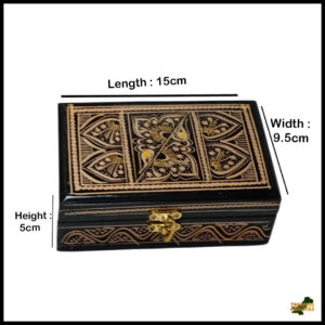 Naqsheen Jewellery Box Size (L-15cm, W-9.5cm, H-5cm)