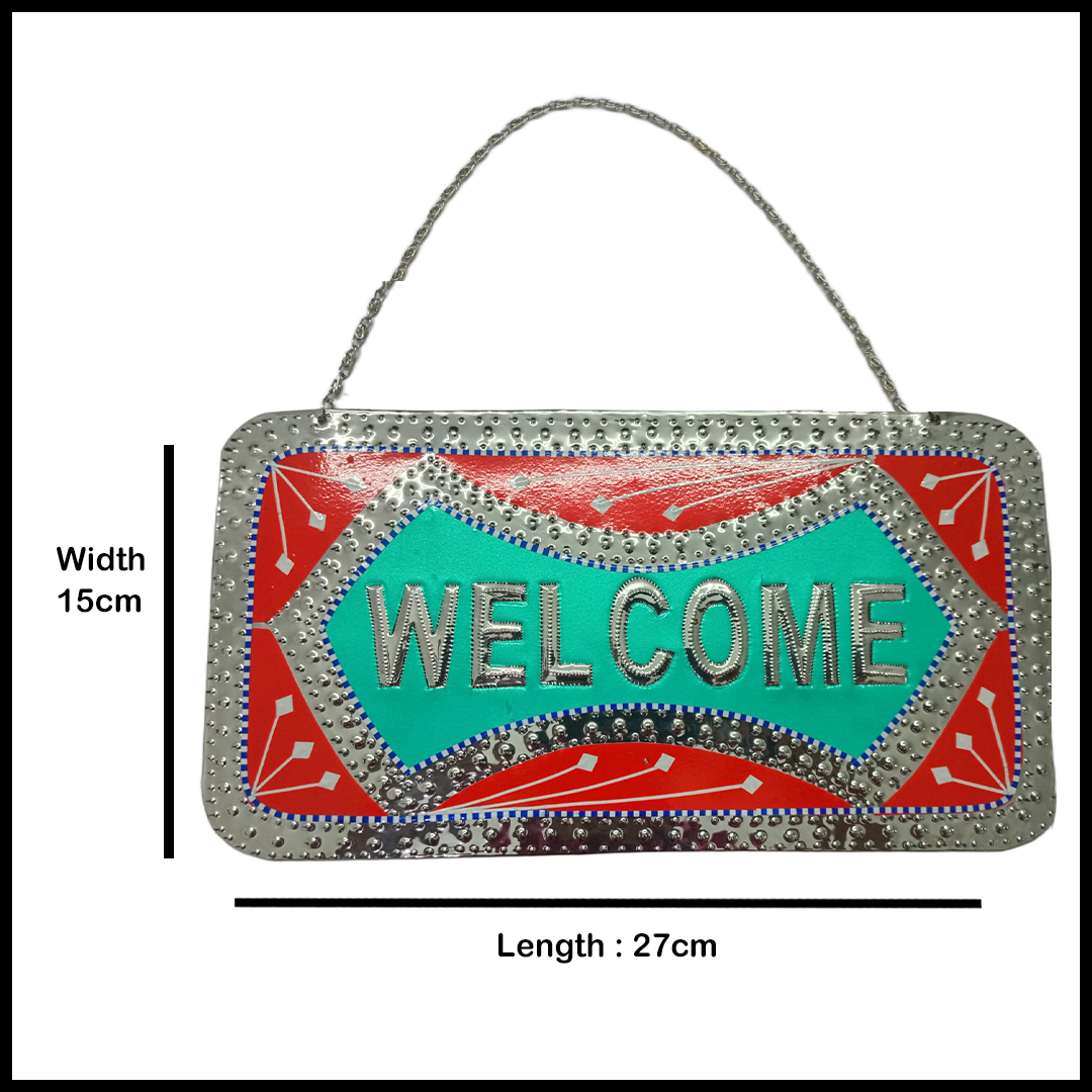 Chamakpatti Welcome Plate (L-27cm, W-15cm) - Image 3