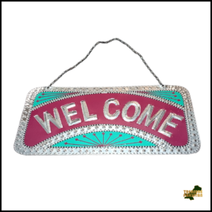 Chamakpatti Welcome Plate (L-27cm, W-15cm)