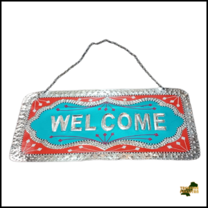 Chamakpatti Welcome Plate (L-27cm, W-15cm)