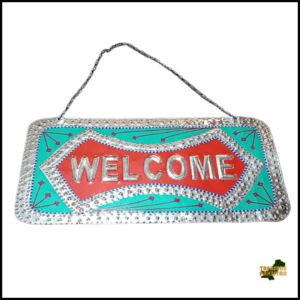 Chamakpatti Welcome Plate (L-27cm, W-15cm)