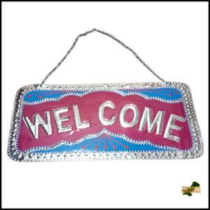 Chamakpatti Welcome Plate (L-27cm, W-15cm)