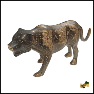 Brass Leopard Jarrah (Size:15 cm)
