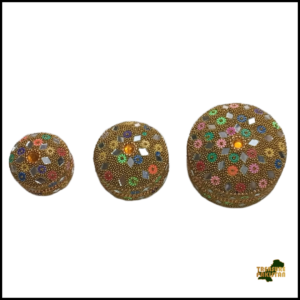 Handcrafted Decorative Bajri Box – Set of 3