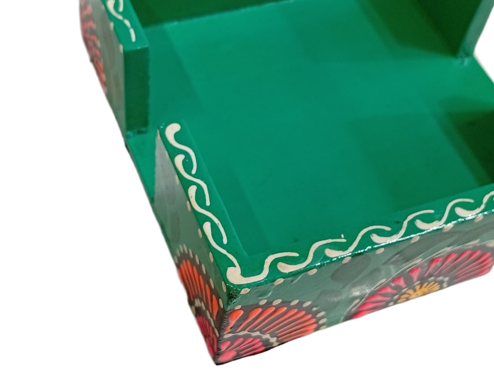 Truck Art Tea Coaster Set of 6 with Holder – Handmade Traditional Pakistani Design - Image 9