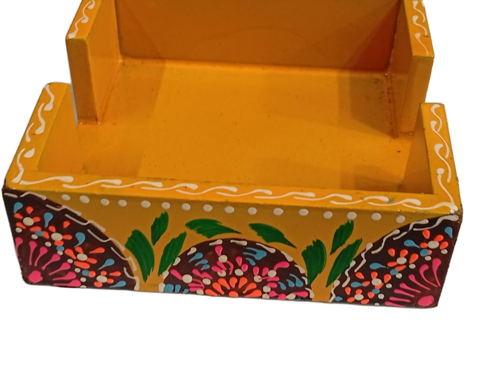 Truck Art Tea Coaster Set of 6 with Holder – Handmade Traditional Pakistani Design - Image 7
