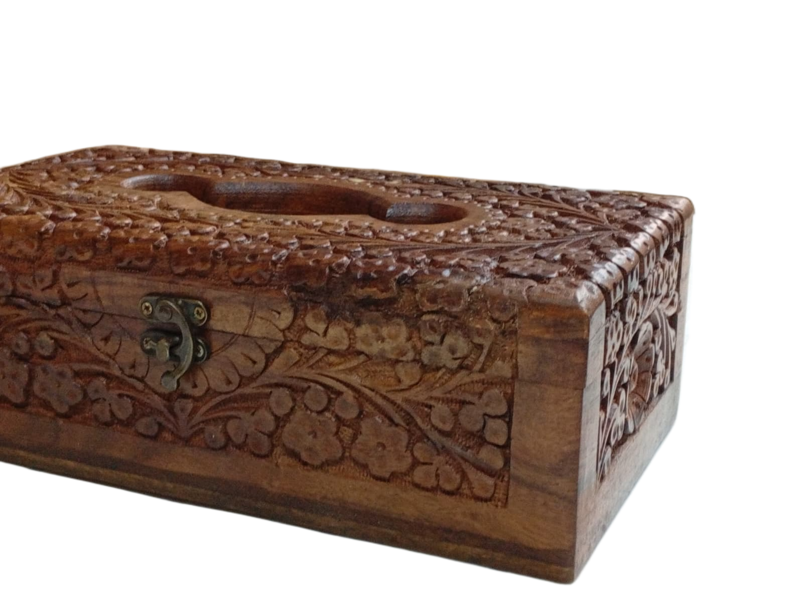 Wooden Tissue Box Size (L-27cm, W-14.5cm, H-9cm) - Image 7