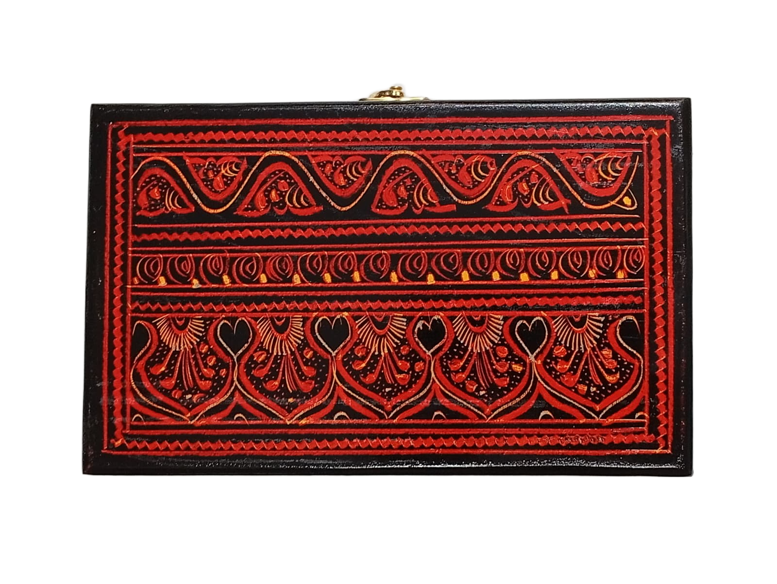 Naqsheen Jewellery Box Size (L-20cm, W-12cm, H-6.5cm) - Image 8