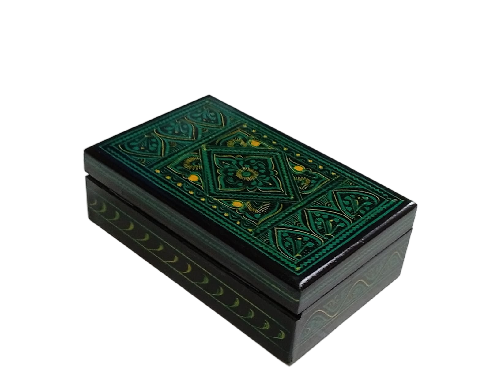 Naqsheen Jewellery Box Size (L-20cm, W-12cm, H-6.5cm) - Image 4