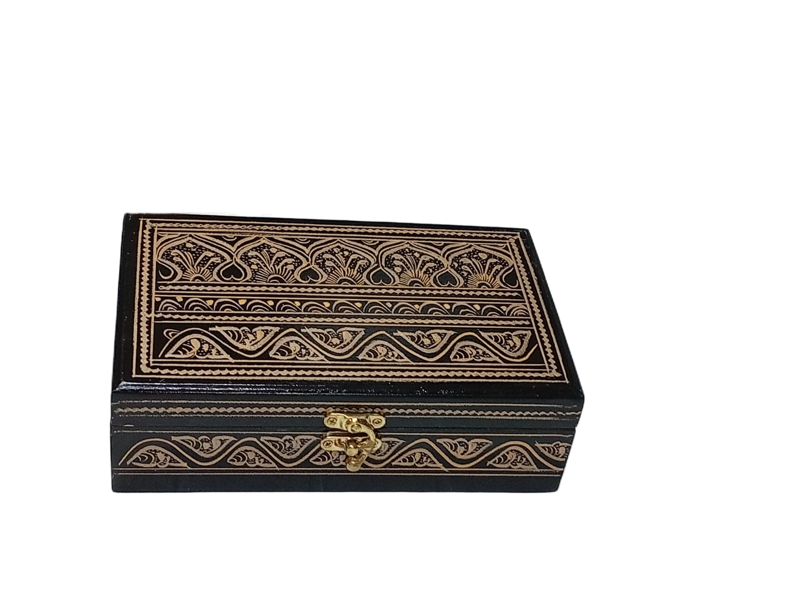 Naqsheen Jewellery Box Size (L-20cm, W-12cm, H-6.5cm) - Image 10