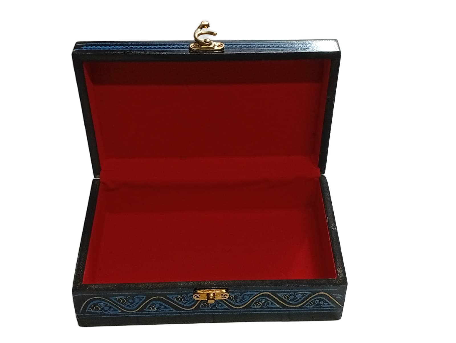 Naqsheen Jewellery Box Size (L-20cm, W-12cm, H-6.5cm) - Image 6