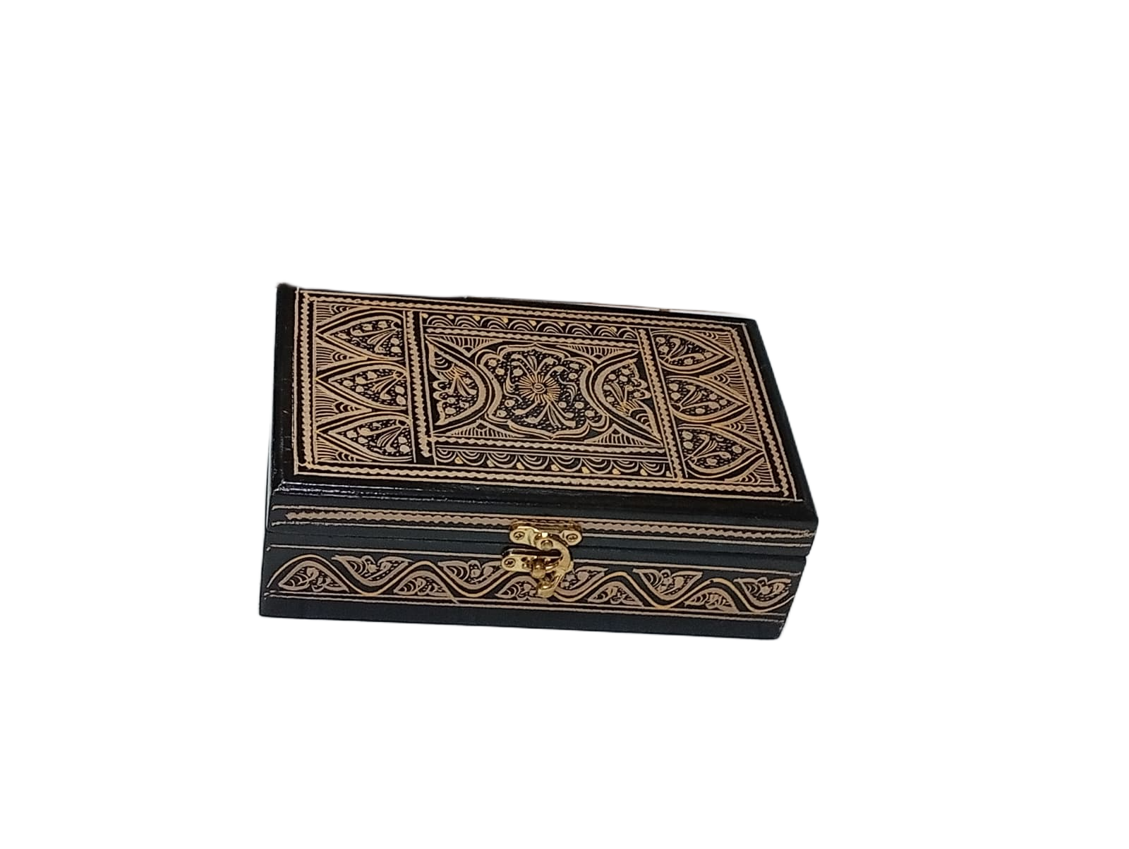Naqsheen Jewellery Box Size (L-20cm, W-12cm, H-6.5cm) - Image 4