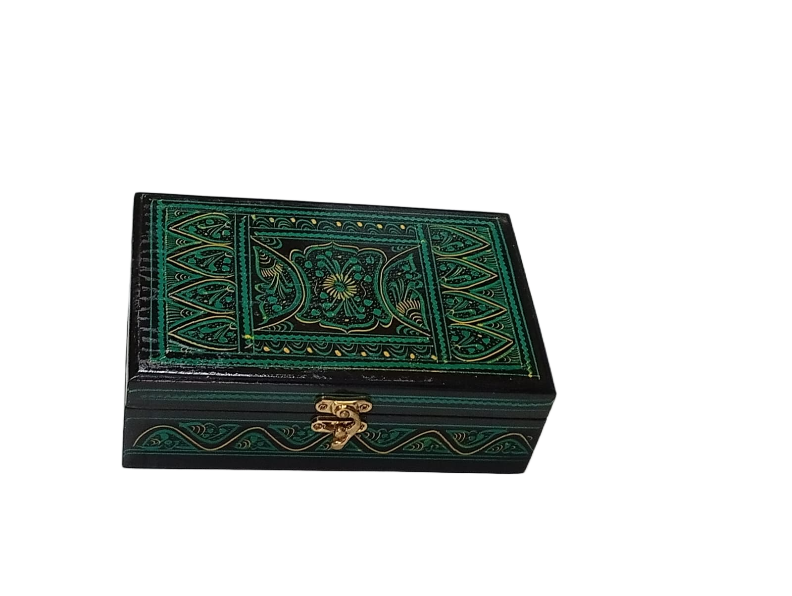 Naqsheen Jewellery Box Size (L-20cm, W-12cm, H-6.5cm) - Image 4