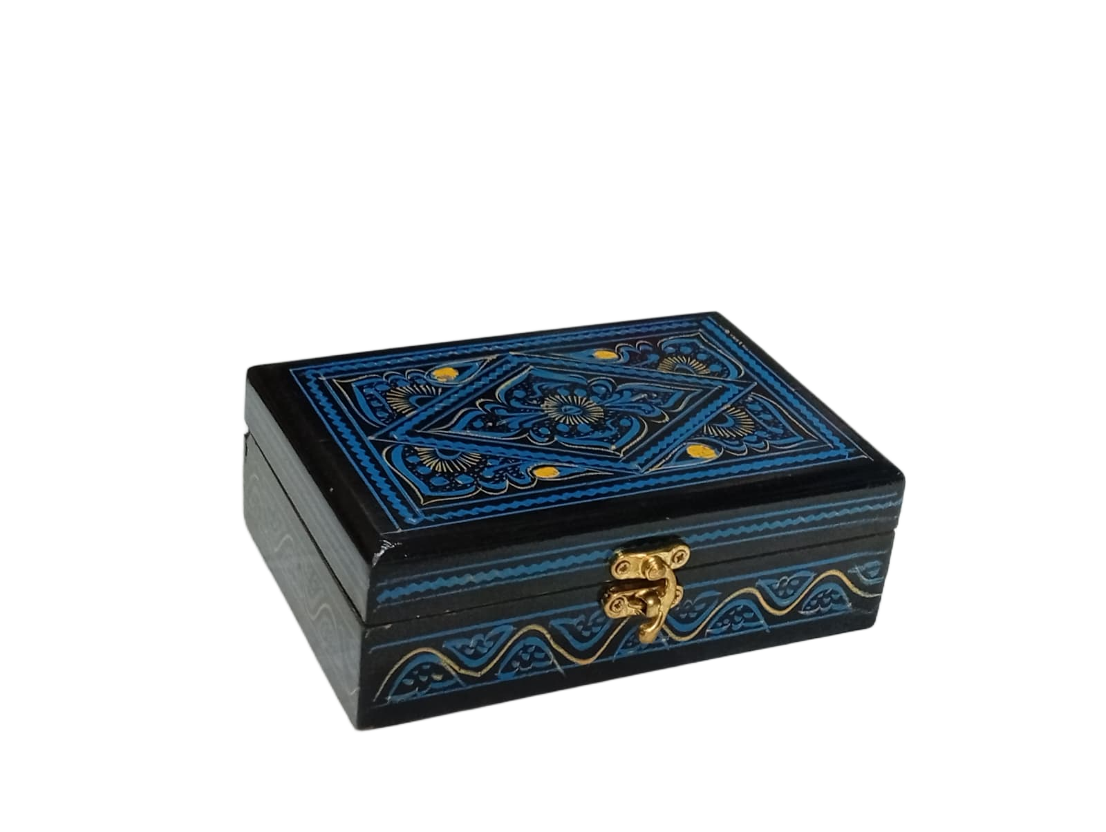 Naqsheen Jewellery Box Size (L-15cm, W-9.5cm, H-5cm) - Image 4