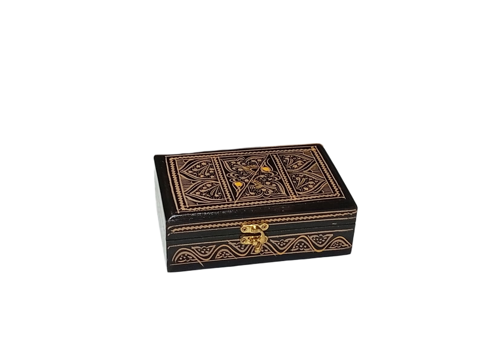 Naqsheen Jewellery Box Size (L-15cm, W-9.5cm, H-5cm) - Image 6